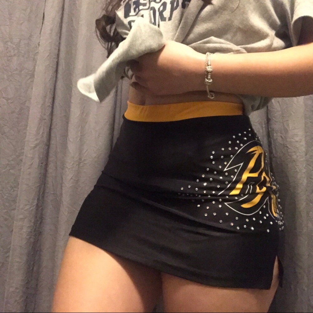 Cheerleading mini skirt